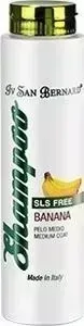 Шампунь Iv San Bernard Traditional Line Plus Shampoo Banana Medium Coat SLS Free для шерсти средней длины у животных 300 мл
