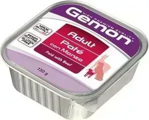 Консервы Gemon Dog Adult Pate with Beef с говядиной паштет для собак 150г