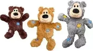 Игрушка KONG WildKnots Bears Small/Medium Dog "Мишка" 18см с канатом внутри плюш для собак мелких и средних пород