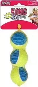 Игрушка KONG Ultra SqueakAir Ball Medium "Мячик" средний 6см (в упаковке 3шт) для собак