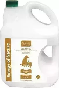 Шампунь Pchelodar Professional Energy of Natural питательный с маточным молочком и эластином для для животных 5л