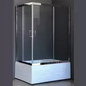 Душевой уголок Royal Bath RB-L3002 100х80х155 стекло прозрачное (RB-L-3002-4)