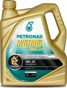 Моторное масло Petronas Syntium 5000 AV 5W-30 4л