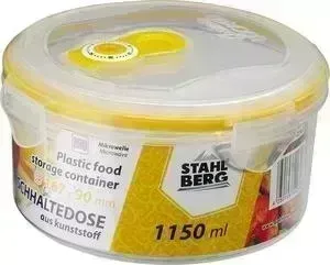 Контейнер Stahlberg вакуумный для продуктов 1.15 л Желтый (4274-S)