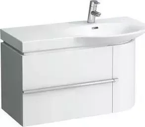 Тумба с раковиной Laufen с Palace New 90 белая (4.0150.2.075.463.1 + 8.1670.1)