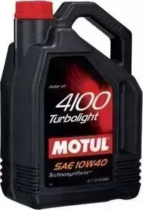 Моторное масло MOTUL 4100 Turbolight 10W-40 4 л