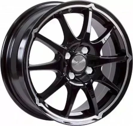 Диск автомобильный СКАД ДЖОКЕР 6X15/4X100 ET38 D67.1 Черный-бархат