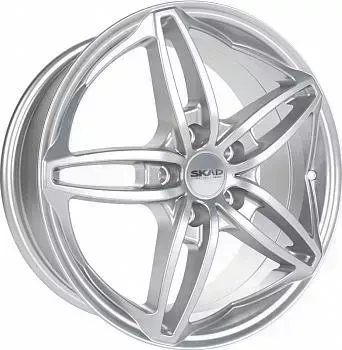 Диск автомобильный СКАД Турин 17 7X17/5X114.3 ET45 D67.1 Селена