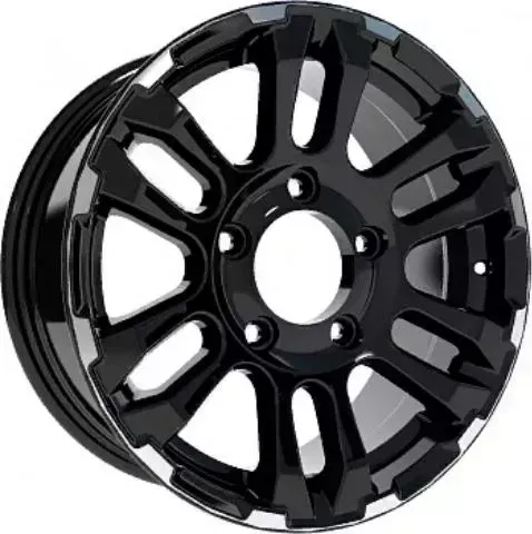 Диск автомобильный СКАД ТАЙГА 7X16/5X139.7 ET40 D98.5 Черный-бархат