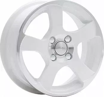 Диск автомобильный СКАД Акула 14 5.5X14/4X100 ET35 D67.1 Алмаз-белый