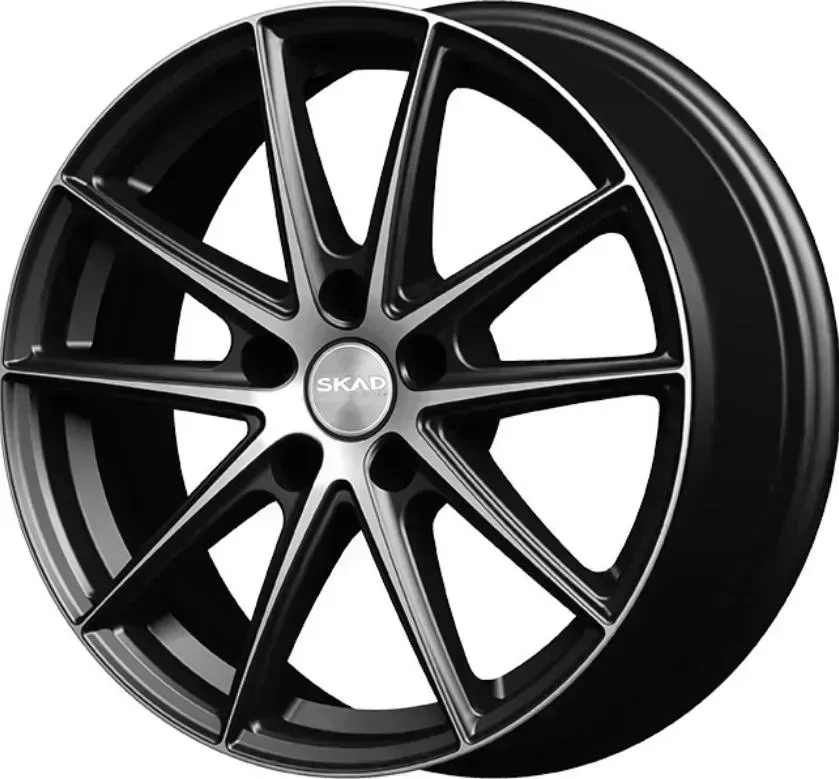 Диск автомобильный СКАД АМСТЕРДАМ 7X17/5X112 ET45 D66.6 Алмаз