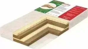 Детский матрас Ploomababy PLOOMA 4 CLCL A2 120х60 aloe /латекс/кокос/латекс/кокос