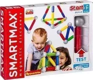 Магнитный конструктор BONDIBON SmartMax, Основной (Basic) набор 23 детали (ВВ2197 )