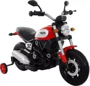 Детский мотоцикл QIKE Чоппер красный - QK-307-RED