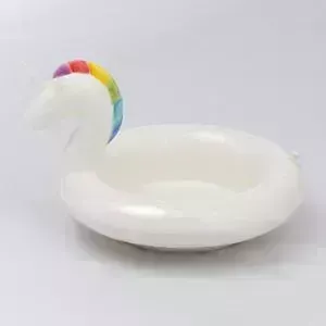Миска Doiy сервировочная керамическая Floatie unicorn