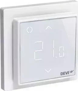 Терморегулятор Devi DEVIreg Smart интеллектуальный с Wi-Fi, белый, 16 А