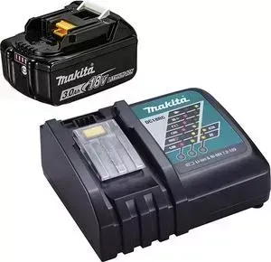Аккумулятор MAKITA и зарядное устройство DC18RC+BL1830B, 18В, 3.0Ач, Li-ion
