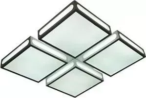 Потолочный светодиодный светильник Ambrella light FS1888 WH/SD 144W 4200K D520*520