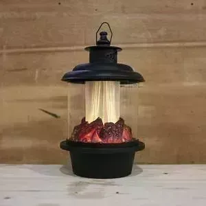 Светодиодный фонарь Light с имитацией живого огня 2C тепл. белый B3581