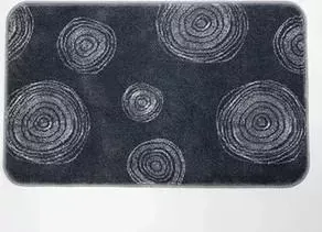 Коврик Wasserkraft комнаты Eidar серый/рисунок (BM-3302)