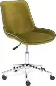 Кресло офисное TetChair Style велюр зеленый T09/T18