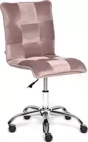 Кресло офисное TetChair Zero велюр розовый t14