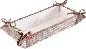 Хлебница Casy Home 32х13х7 см, коричневая