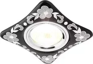 Встраиваемый светильник Ambrella light D2065 BK/CH