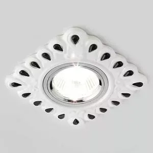 Встраиваемый светильник Ambrella light D5550 W/BK