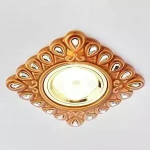 Встраиваемый светодиодный светильник Ambrella light D5550 SB/CL
