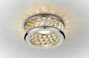 Встраиваемый светильник Ambrella light K105/3 CL/CH