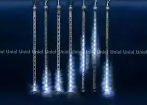 Светодиодный занавес фигурный UNIEL ULD-E2403-144/DTK BLUE IP44 METEOR