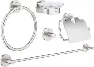 Набор аксессуаров Grohe Essentials 5 предметов, хром (40344DC1)