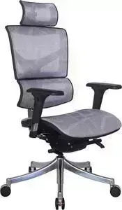 Кресло офисное Riva Chair RCH A9 пластик черный/сетка серая