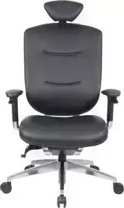 Кресло офисное GTChair GT-07-38E GT-15 marrit (polished, K3) black leather