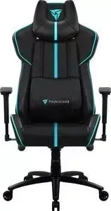Кресло офисное ThunderX3 компьютерное BC7 black-cyan AIR