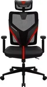 Кресло офисное ThunderX3 компьютерное игровое YAMA1 black-red