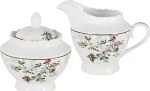 Набор сахарница и молочник Anna Lafarg Primavera и Йорк (AL-NHK02-302-PW)