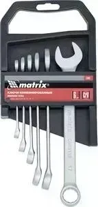 Набор ключей MATRIX комбинированных 6-17 мм 6шт CrV (15402)