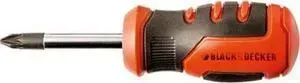 Отвертка укороченная BLACK&DECKER под шлиц Pozidriv 2PZ x 45 мм (BDHT0-66494)