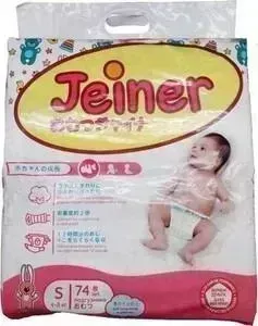 Подгузники Jeiner S (4-8кг) 74 шт 4573726-789208
