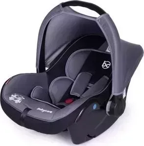 Автокресло BABY CARE Lora гр 0+, 0-13кг Серый/Черный