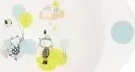 Миска Bebe Confort глубокая "Under the Rainbow" цвет зеленый мультиколор 80935