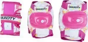 Роликовая защита MaxCity TEDDY MC - PH000045 - Розовый (L)