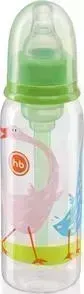Бутылочка HAPPY BABY с силиконовой соской 250 мл. 10015 GRASS