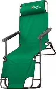 Кресло Palisad Camping -шезлонг двухпозиционное 156x60x82 см (69587)