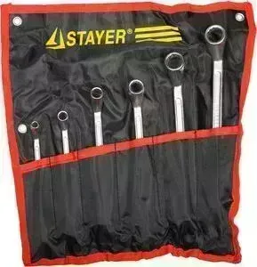 Набор ключей STAYER накидных 6шт 6-22 мм (27151-H6)