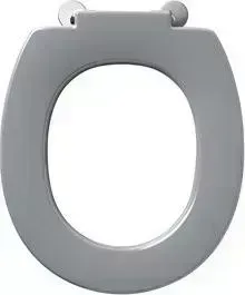 Сиденье без крышки Ideal Standard Contour 21 верхняя фиксация шарниров, серый (S4066LJ)
