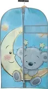 Чехол Handy Home для одежды "Мишка", Д1000 Ш600, голубой