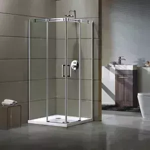 Душевой уголок GROSSMAN Galaxy 130х90 прозрачный, хром, левый (GR-3130L)